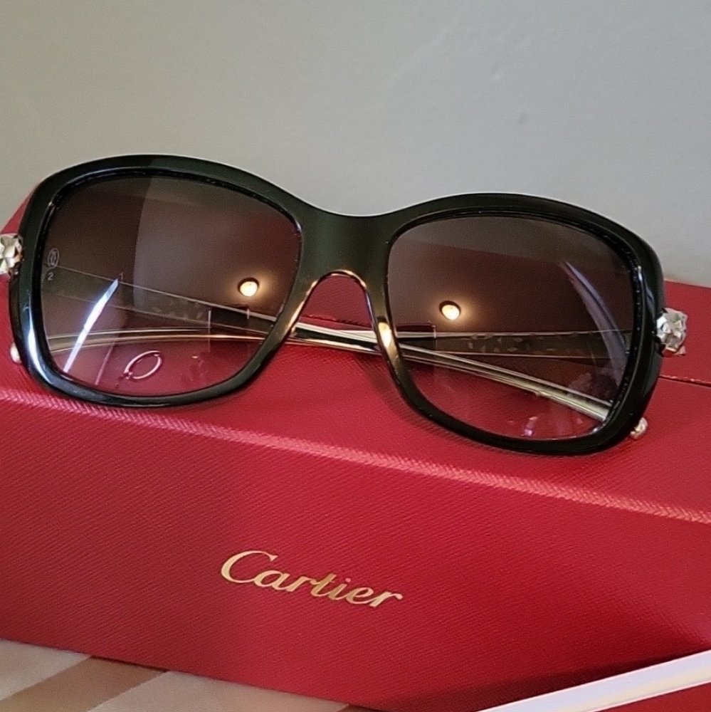 Cartier (Panthere de Cartier) Sunglasses 🕶